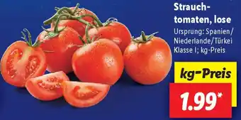 Lidl Strauchtomaten, lose Angebot