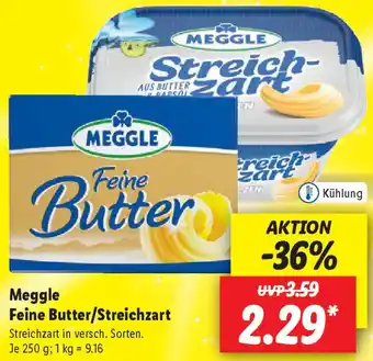 Lidl Meggle Feine Butter/Streichzart Angebot