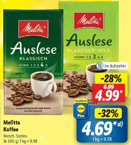 Lidl Melitta Kaffee Angebot