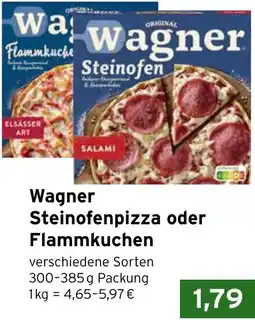 CAP Markt Wagner Steinofenpizza oder Flammkuchen Angebot