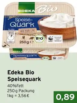 CAP Markt Edeka Bio Speisequark Angebot