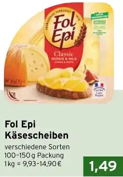 CAP Markt Fol Epi Käsescheiben Angebot