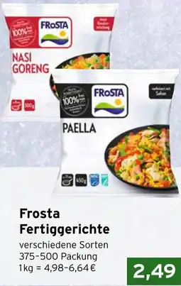 CAP Markt Frosta Fertiggerichte Angebot