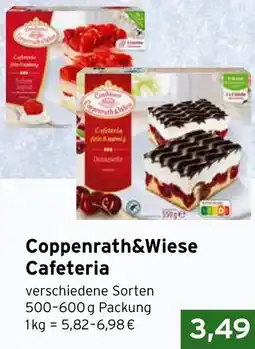 CAP Markt Coppenrath&Wiese Cafeteria Angebot