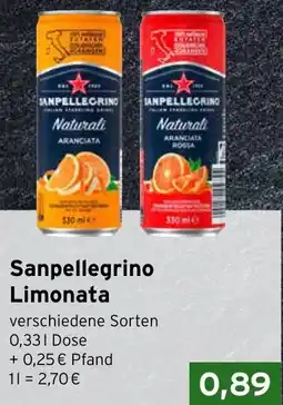 CAP Markt Sanpellegrino Limonata Angebot