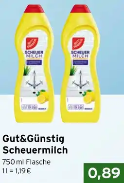 CAP Markt Gut&Günstig Scheuermilch Angebot