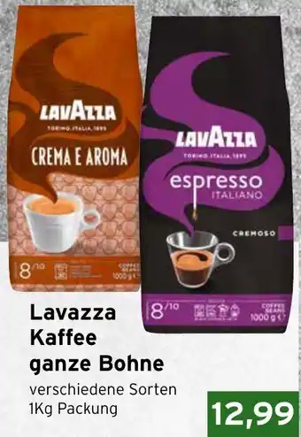 CAP Markt Lavazza Kaffee ganze Bohne Angebot