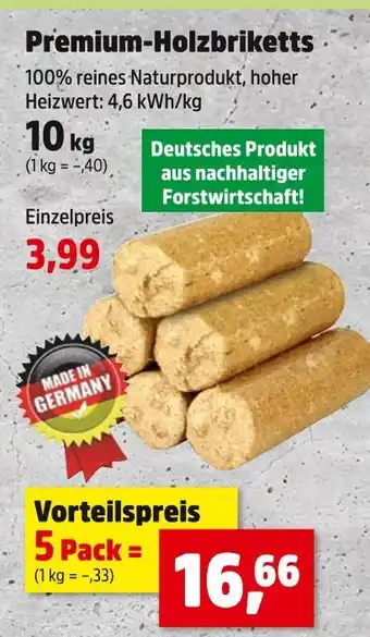 Thomas Philipps Premium-holzbriketts Angebot