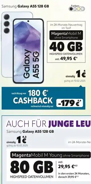 cosmophone Samsung galaxy a55 128 gb Angebot