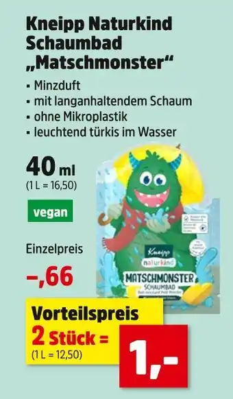 Thomas Philipps Kneipp naturkind schaumbad „matschmonster“ Angebot