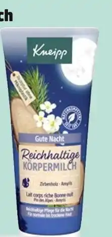 Thomas Philipps Kneipp körpermilch „gute nacht“ Angebot