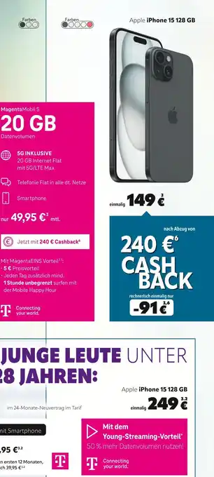 cosmophone Apple iphone 15 128 gb Angebot