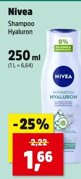 Thomas Philipps Nivea shampoo hyaluron Angebot