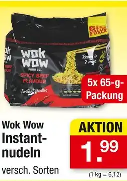 Zimmermann Wok wow instant-nudeln Angebot