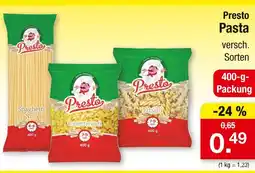 Zimmermann Presto pasta Angebot