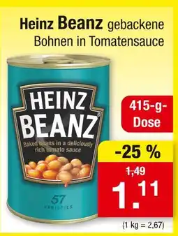 Zimmermann Heinz beanz Angebot