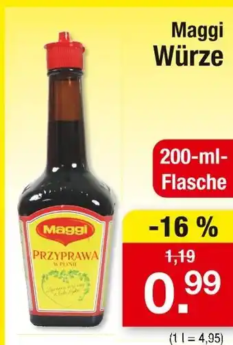 Zimmermann Maggi würze Angebot