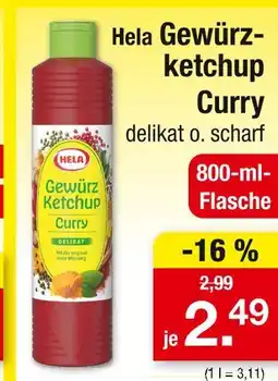 Zimmermann Hela gewürzketchup curry Angebot