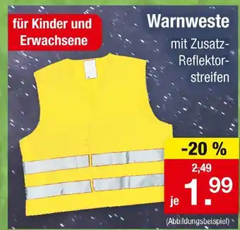 Zimmermann Warnweste Angebot