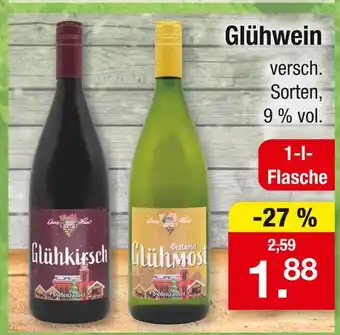 Zimmermann Glühwein Angebot