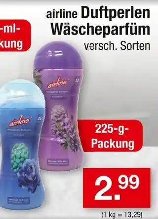 Zimmermann Airline duftperlen wäscheparfüm Angebot