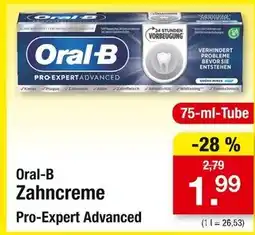 Zimmermann Oral-b zahncreme pro-expert advanced Angebot