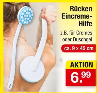 Zimmermann Rücken eincreme-hilfe Angebot