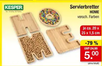 Zimmermann Kesper servierbretter home Angebot