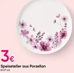 PEPCO Speiseteller aus Porzellan Angebot