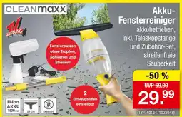 Zimmermann Cleanmaxx akku-fensterreiniger Angebot