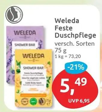 Budni Weleda Feste Duschpflege Angebot