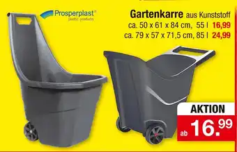 Zimmermann Prosperplast gartenkarre Angebot