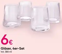 PEPCO Gläser, 4er-Set Angebot