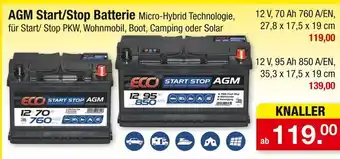 Zimmermann Eco agm start/stop batterie Angebot