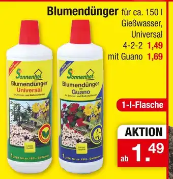 Zimmermann Sonnenhof blumendünger Angebot