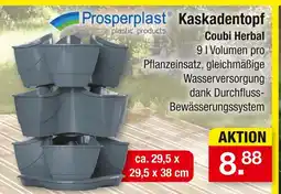 Zimmermann Prosperplast kaskadentopf coubi herbal Angebot