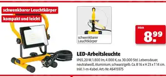 Hagebau Led-arbeitsleuchte Angebot