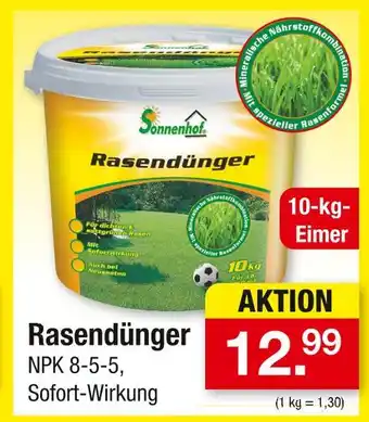 Zimmermann Sonnenhof rasendünger Angebot