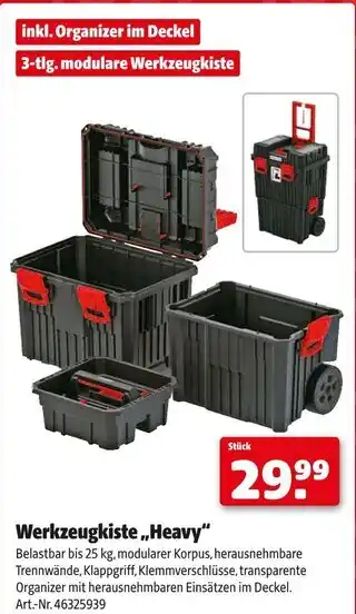 Hagebau Werkzeugkiste heavy Angebot