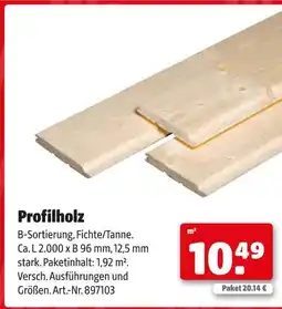 Hagebau Profilholz Angebot