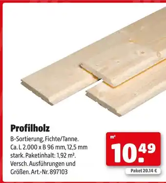 Hagebau Profilholz Angebot