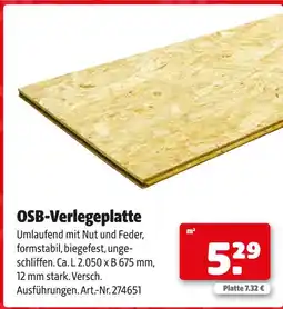 Hagebau Osb-verlegeplatte Angebot