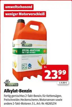 Hagebau Mr. gardener alkylat-benzin Angebot