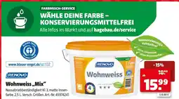 Hagebau Renovo wohnweiss „mix“ Angebot