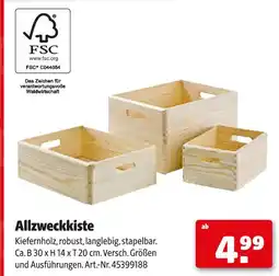 Hagebau Allzweckkiste Angebot