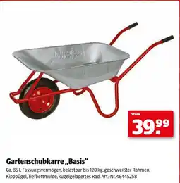 Hagebau Gartenschubkarre „basis“ Angebot