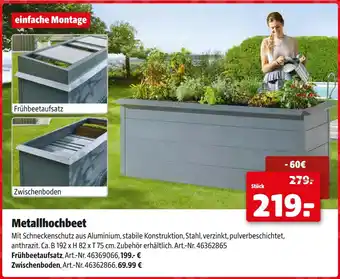 Hagebau Metallhochbeet Angebot