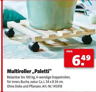 Hagebau Multiroller „paletti“ Angebot