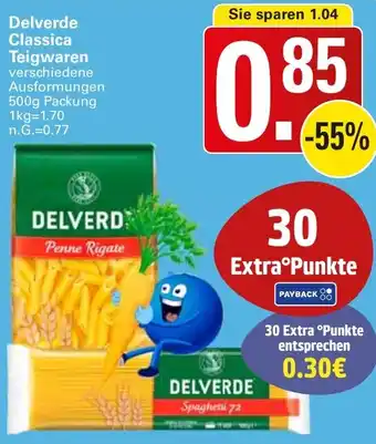 WEZ Delverde Classica Teigwaren Angebot