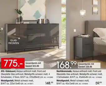 Zurbrüggen Xxl-sideboard, nachtkommode oder metallgestell Angebot